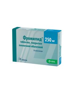 clarithromycin - Fromilid tablets 250 mg, 14 pcs. texas Pharmacy Online - texas.buy-pharm.com