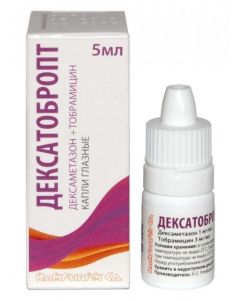 Dexameth ozone, tobramycin - DexTobropt eye drops 5 ml texas Pharmacy Online - texas.buy-pharm.com