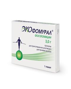 fosfomycin - Ecofomural granules for solution for oral administration 3 g sachets 1 pc. texas Pharmacy Online - texas.buy-pharm.com