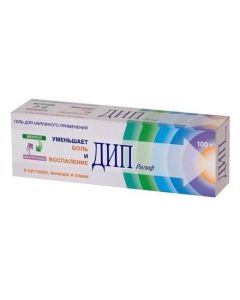 Ibuprofen, Levomentol - Deep Reel gel, 100 g texas Pharmacy Online - texas.buy-pharm.com