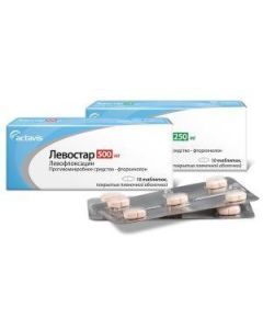 Levofloxacin - Levostar tablets coated.pl.ob. 500 mg 10 pcs. texas Pharmacy Online - texas.buy-pharm.com