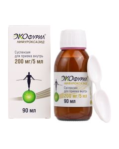 nifuroxazide - Ecofuril Oral Suspension 200 mg / 5 ml 90 ml texas Pharmacy Online - texas.buy-pharm.com