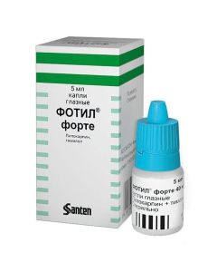 Pilocarpine, Timolol - Fotil eye drops 40 mg / ml + 5 mg / ml 5 ml texas Pharmacy Online - texas.buy-pharm.com