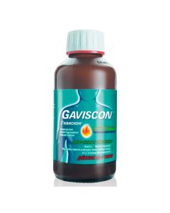 Sodium alginate, Sodium hydrogen carbonate, Calcium carbonate - Gaviscon suspension mint, 300 ml texas Pharmacy Online - texas.buy-pharm.com