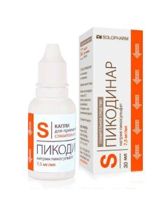 sodium picosulfate - Picodinar solution for oral administration 7.5 mg / ml 30 ml texas Pharmacy Online - texas.buy-pharm.com