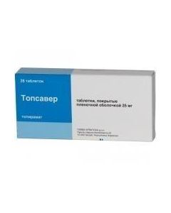 Topyramat - Topsaver tablets coated.pl.ob. 25 mg 28 pcs. texas Pharmacy Online - texas.buy-pharm.com