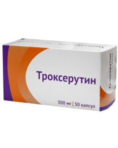Troxerutin - Troxerutin capsules 300 mg, 50 pcs. texas Pharmacy Online - texas.buy-pharm.com