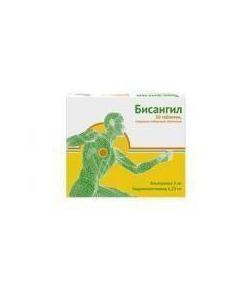 , Hydrohlorotyazyd - Bisangil tablets 5 mg + 6.25 mg 30 pcs. texas Pharmacy Online - texas.buy-pharm.com
