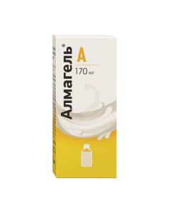 Alheldrat, benzocaine, magnesium hydroxide - Almagel A suspension of 170 ml texas Pharmacy Online - texas.buy-pharm.com