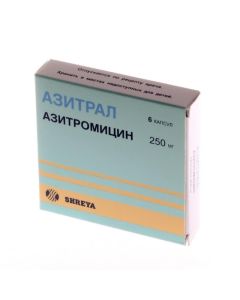 Azithromycin - Azitral capsules 250 mg, 6 pcs. texas Pharmacy Online - texas.buy-pharm.com