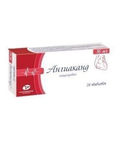 candesartan - Angiakand tablets 16 mg 28 pcs. texas Pharmacy Online - texas.buy-pharm.com