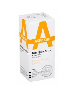 Clotrimazolum - Clotrimazole-Akrikhin rr for external use 1% bottle 15 ml texas Pharmacy Online - texas.buy-pharm.com