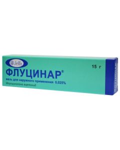Fluotsynolona atsetonyd - Flucinar ointment 0.025%, 15 g texas Pharmacy Online - texas.buy-pharm.com