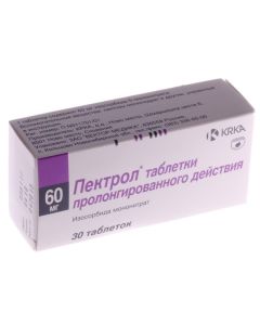 isosortexase mononitrate - Pectrol tablets retard 60 mg, 30 pcs. texas Pharmacy Online - texas.buy-pharm.com