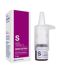 Metyletylpyrydynol - Vixipine eye drops 1% 5 ml bottle 1pc. texas Pharmacy Online - texas.buy-pharm.com