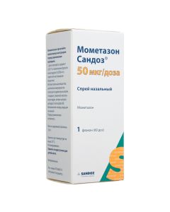 mometasone - Mometasone Sandoz nasal spray 50 mcg / dose 10 g 60 doses 1 pc. texas Pharmacy Online - texas.buy-pharm.com