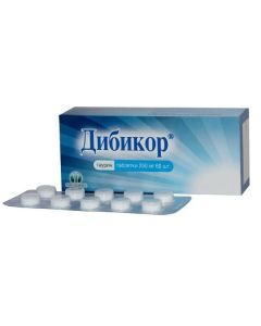 Multivitamins - Dibicor tablets 250 mg, 60 pcs. texas Pharmacy Online - texas.buy-pharm.com