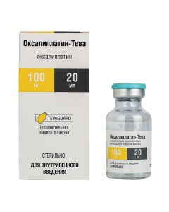 oxaliplatin - Oxaliplatin-Teva conc. for solution for infusions 5 mg / ml 20 ml bottle 1 pc. texas Pharmacy Online - texas.buy-pharm.com