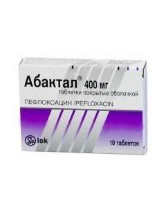 pefloksatsina - Abactal tablets are coated. 400 mg, 10 pcs. texas Pharmacy Online - texas.buy-pharm.com