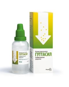 Sodium pikosulfat - Guttasil oral drops 7.5 mg / ml vial. 30 ml texas Pharmacy Online - texas.buy-pharm.com