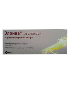 Koryfollytropyn alpha - Elonva solution for leather. injecting 100 mcg 0.5 ml syringe 1 pc. texas Pharmacy Online - texas.buy-pharm.com