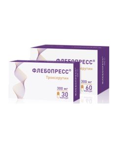 Troxerutin - Phlebopress capsules 300 mg 30 pcs. texas Pharmacy Online - texas.buy-pharm.com