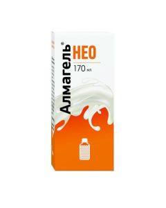 algeldrate, magnesium hydroxide, Simethicone - Almagel Neo suspension 170 ml texas Pharmacy Online - texas.buy-pharm.com