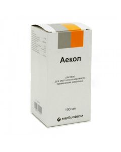 Betakaroten, Vitamin E, Menadyon , Retinol - Aekol solution for mestn. and external use vials of 100 ml texas Pharmacy Online - texas.buy-pharm.com