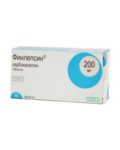 Carbamazepine - Finlepsin tablets 200 mg 50 pcs. texas Pharmacy Online - texas.buy-pharm.com