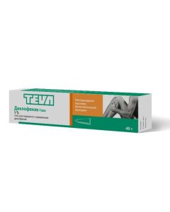 Diclofenac - Diclofenac-Teva gel 1% 40 g texas Pharmacy Online - texas.buy-pharm.com