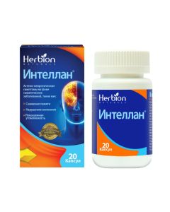 drug of plant origin - Intellan capsules, 20 pcs. texas Pharmacy Online - texas.buy-pharm.com