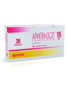 Arypyprazol - Ariprizol tablets 15 mg 30 pcs. texas Pharmacy Online - texas.buy-pharm.com
