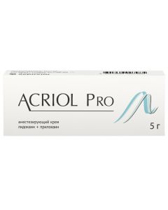 lidocaine, Prylokayn - Acriol Pro cream 2.5% + 2, 5% 5 g texas Pharmacy Online - texas.buy-pharm.com