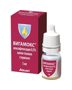 Moxifloxacin - Vigamox eye drops 0.5%, 5 ml texas Pharmacy Online - texas.buy-pharm.com