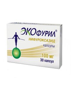 nifuroxazide - Ecofuril capsules 100 mg 30 pcs. texas Pharmacy Online - texas.buy-pharm.com