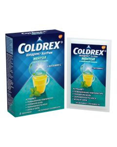Paracetamol, phenylephrine, ascorbic acid - Coldrex HotRem menthol and honey lemon sachets 5 g 5 pc. texas Pharmacy Online - texas.buy-pharm.com