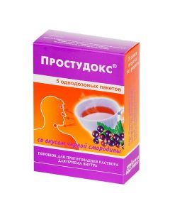 Paracetamol, phenylephrine, ascorbic acid - Colds Blackcurrant sachets 5 g, 5 pcs. texas Pharmacy Online - texas.buy-pharm.com