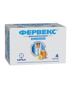 Paracetamol, Phenyramine, Ascorbic acid - Fervex powder for oral solution [lemon] 4 pcs. texas Pharmacy Online - texas.buy-pharm.com