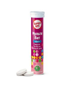Polyvytamyn - Supra Vit MultiVit effervescent tablets 20 pcs. texas Pharmacy Online - texas.buy-pharm.com