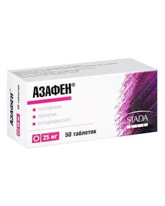 Pypofezyn - Asafen tablets 25 mg, 50 pcs. texas Pharmacy Online - texas.buy-pharm.com