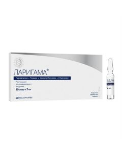 pyridoxine, thiamine, tsianokobalamina , Lidocaine - Larigama solution for in / mouse. introduction of 2 ml of 10 pieces. texas Pharmacy Online - texas.buy-pharm.com