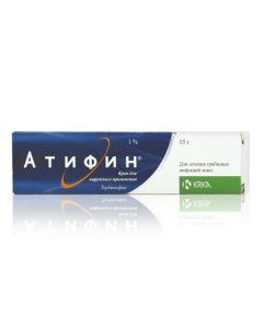 Terbinafine - Atifin cream 1%, 15 g texas Pharmacy Online - texas.buy-pharm.com