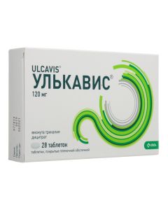 Vysmuta trykalyya dytsytrat - Ulkavis tablets coated captive. 120 mg 28 pcs. texas Pharmacy Online - texas.buy-pharm.com