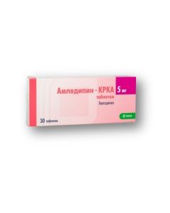 amlodipine - Amlodipine-KRKA tablets 5 mg 30 pcs. texas Pharmacy Online - texas.buy-pharm.com