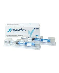 Hyaluronat sodium - Haimovis solution for intra-articular injection 24mg / 3ml syringe 2 pcs. texas Pharmacy Online - texas.buy-pharm.com