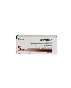 bisoprolol - Coronal tablets 5 mg, 60 pcs. texas Pharmacy Online - texas.buy-pharm.com