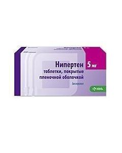 bisoprolol - Niperten tablets 5 mg, 30 pcs. texas Pharmacy Online - texas.buy-pharm.com