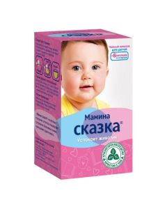 Chamomile pharmacy flowers, Melissa herb, Peppermint, Linden flowers, Fennel plod - Children's tea drink MomвЂ™s fairy tale filter bags 1.5 g 20 pcs. texas Pharmacy Online - texas.buy-pharm.com