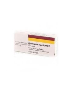 diltiazem - Diltiazem Lannacher tablets coated. prolong. 90 mg 20 pcs. texas Pharmacy Online - texas.buy-pharm.com