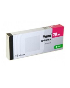 enalapril - Enap tablets 20 mg, 20 pcs. texas Pharmacy Online - texas.buy-pharm.com